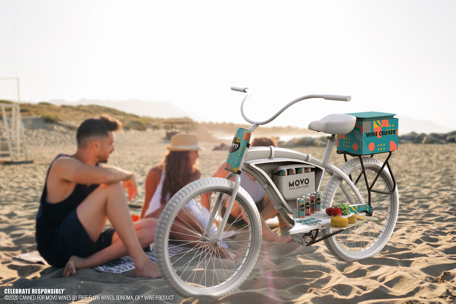 MOVO s Tricked out Wine Cruiser Breezes Into National Wine And Cheese Day Molson Coors Beer 